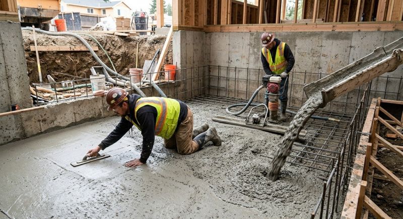 Basement Concrete Installation in Swartz Creek, MI