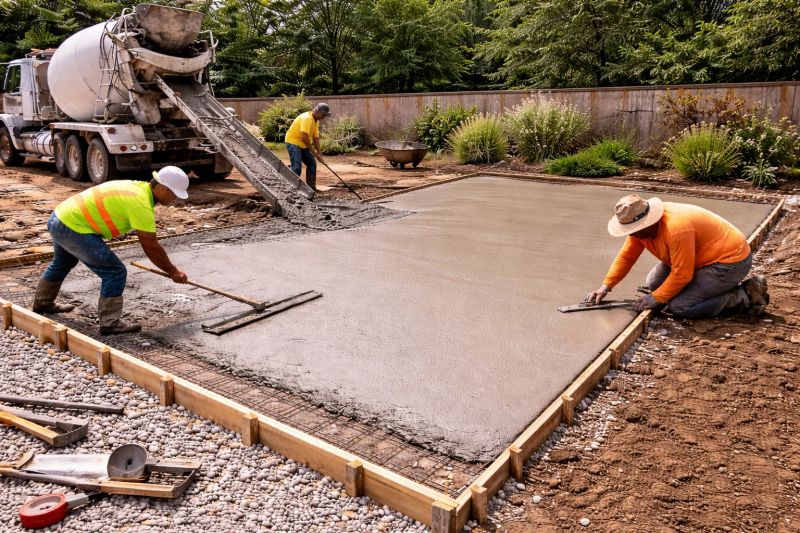 Cement Pouring Service in Fenton, MI