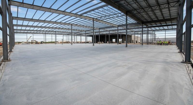 Commercial Slab Construction in Holly, MI