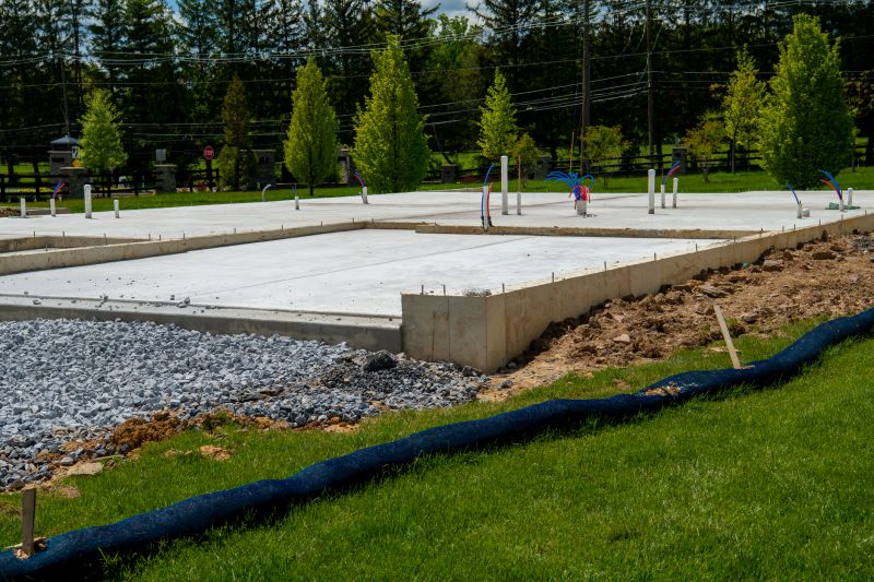 Commercial Slab Installation in Livingston County, MI