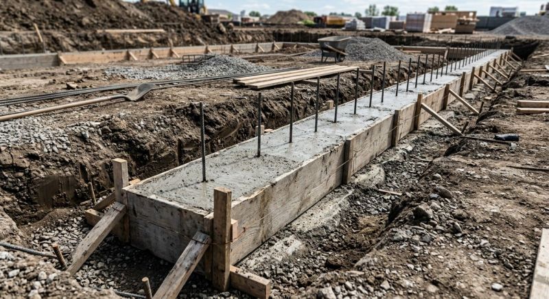 Concrete Foundation Installation in Linden, MI