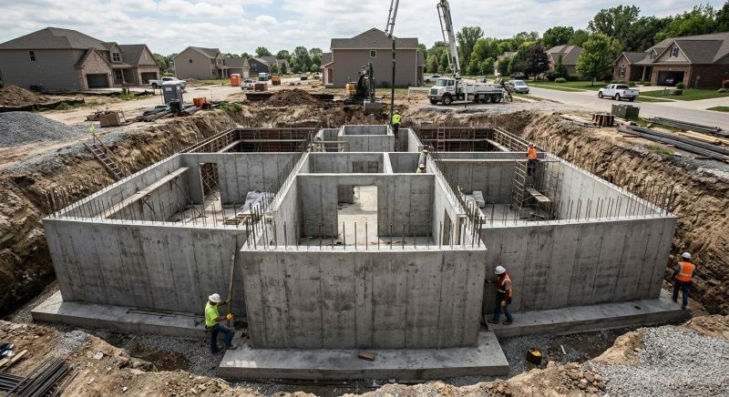 Foundation Construction in Linden, MI