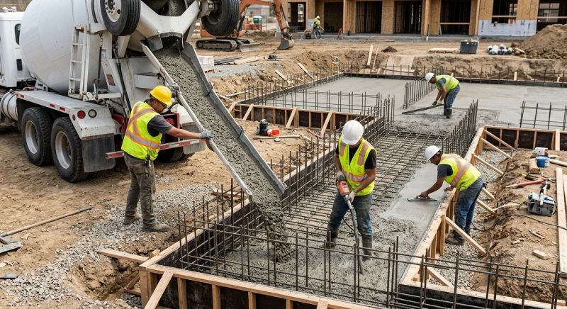 Foundation Wall Pouring in Waterford, MI