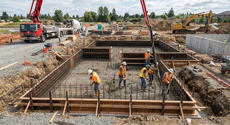 Home Foundation Installation in Walled Lake, MI